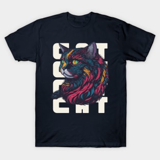 Cat Painting T-Shirt